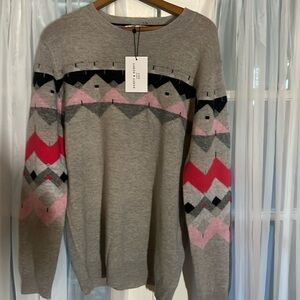 SCOTT & SCOTT LONDON Fifi Merino Wool Cashmereblend Sweater Women’s Size Small